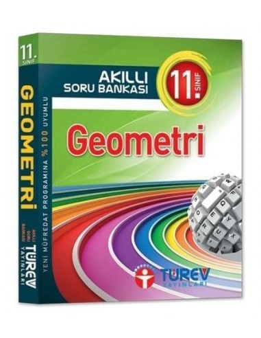Türev Yayınları 11.Sınıf Akıllı Soru Bankası Geometri Kitabı