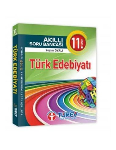 Türev Yayınları 11.Sınıf Akıllı Soru Bankası Türk Edebiyatı Kitabı