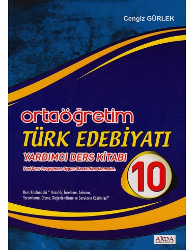 Akpa Akköprü Yayıncılık 10.Sınıf Türk Edebiyatı Yardımcı Ders Kitabı