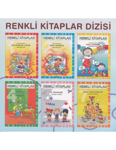Angora Yayınları Okul Öncesi Renkli Kitaplar Dizi