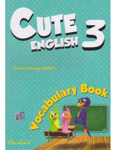 Birkent Yayınları Ingilizce Cute 3 Vocabulary Book