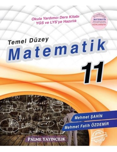 Palme Yayınları Lise 11.Sınıf Matematik Konu Anlatımlı Kitabı