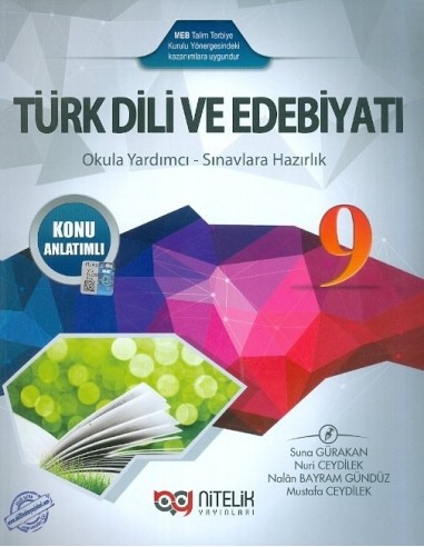 Nitelik Yayınları 9.Sınıf Türk Dili ve Edebiyatı Konu Anlatım