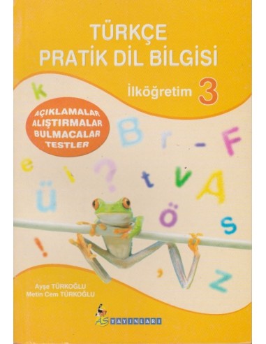 As Yayınları 3.Sınıf Türkçe Pratik Dil Bilgisi