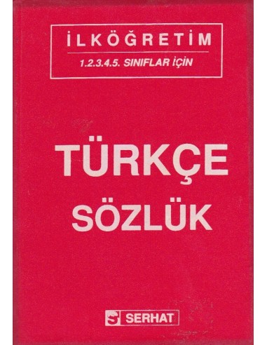 Serhat Yayınları Türkçe Sözlük