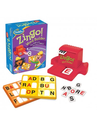 Think Fun Zingo! Kelime Üretme (Word Builder) 5-99 Yaş