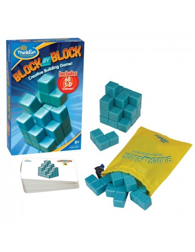 Think Fun Sihirli Bloklar (Block by Block) 8-99 Yaş