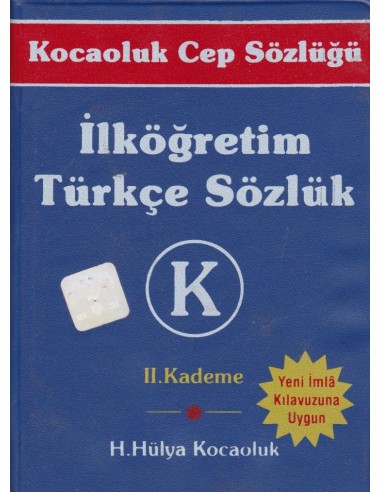 Kocaoluk Yayınları İlköğretim Türkçe Cep Sözlüğü 2. Kademe