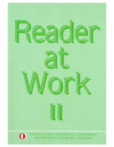 ODTÜ Yayınları Reader at Work 2