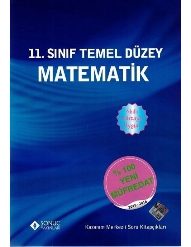 Sonuç Yayınları 11.Sınıf Temel Düzey Matematik Fasikül Set