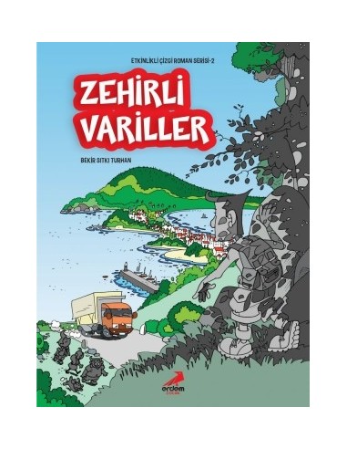 Erdem Çocuk Yayınları Etkinlikli Çizgi Roman Serisi-2 Zehirli Variller