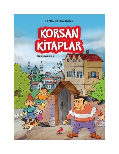 Erdem Çocuk Yayınları Etkinlikli Çizgi Roman Serisi-6 Korsan Kitaplar
