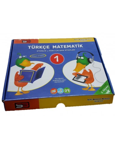 1.Sınıf 2.Dönem Türkçe ve Matematik Etkinlik ve Ödev Çalışma Kitapları SB Yayıncılık