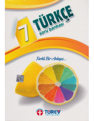 Türev Yayınları 7.Sınıf Türkçe Soru Bankası