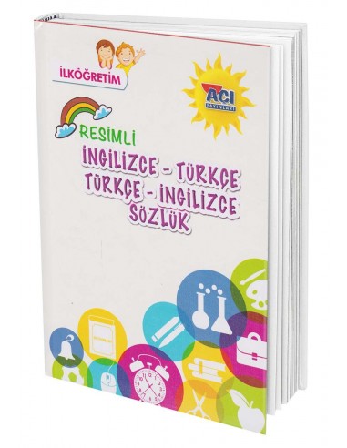 Açı Yayınları Resimli İngilizce - Türkçe & Türkçe - İngilizce  Sözlük