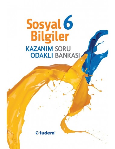 Tudem Yayınları 6.Sınıf Sosyal Bilgiler Soru Bankası