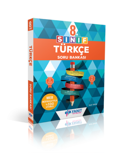Yanıt Yayınları 8. Sınıf LGS Türkçe Soru Bankası