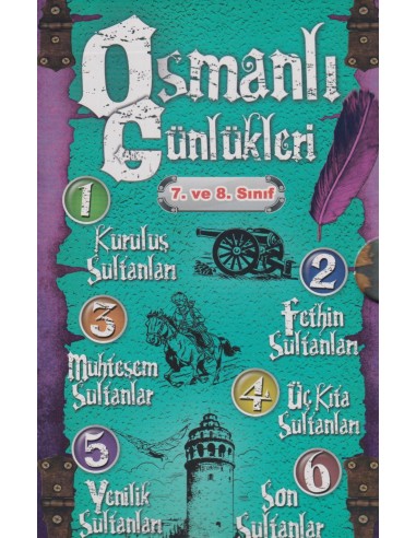 Timaş Yayınları 7. ve 8.Sınıf Osmanlı Günlükleri Hikaye Seti