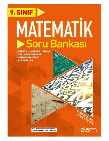 İzlem Yayınları 9. Sınıf Matematik Soru Bankası