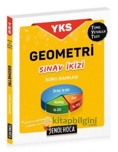 Şenol Hoca Yayınları YKS TYT Geometri Sınav İkizi Soru Bankası