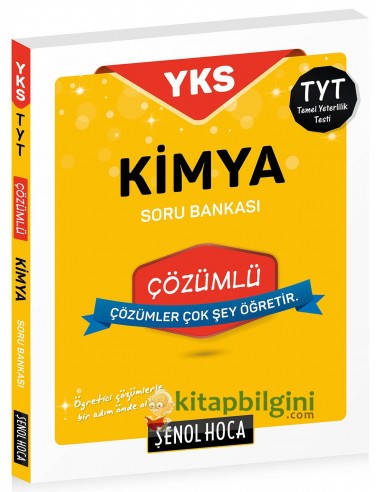 Şenol Hoca Yayınları YKS TYT Kimya Çözümlü Soru Bankası