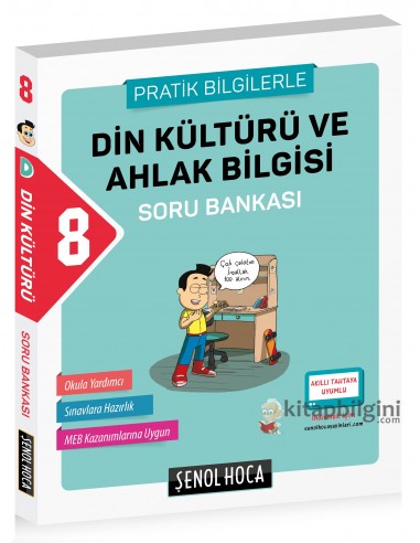 Şenol Hoca Yayınları 8.Sınıf TEOG Din Kültürü ve Ahlak Bilgisi Soru Bankası
