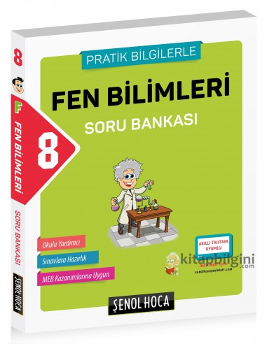 Şenol Hoca Yayınları 8.Sınıf TEOG Fen Bilimleri Soru Bankası