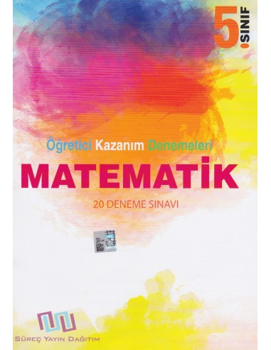Süreç Yayınları 5. Sınıf Matematik 20'li Öğretici Kazanım Denemeleri
