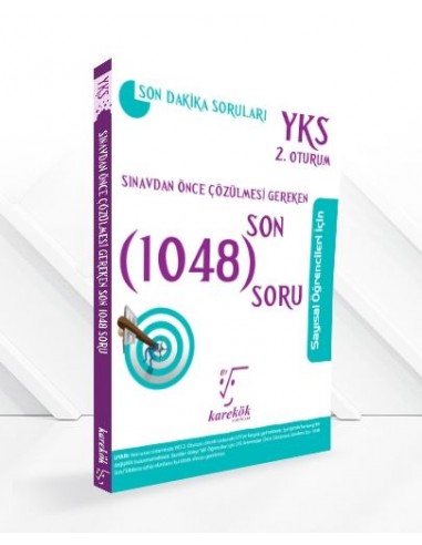 Karekök Yayınları YKS 2. Oturum Sınavdan Önce Çözülmesi Gereken Son 1048 Soru