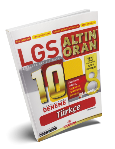 Borealis Yayıncılık LGS Altın Oran Türkçe 10 Deneme