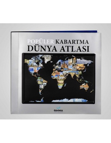 Popüler Kabartma Dünya Atlası - Gürbüz Yayınları