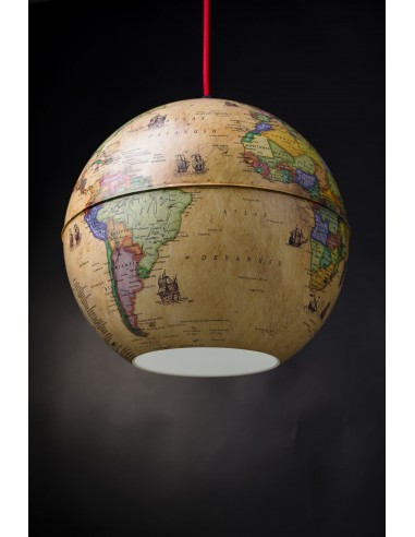 Globe Light Sarkıt Antik Küre (26 cm) - Gürbüz Yayınları