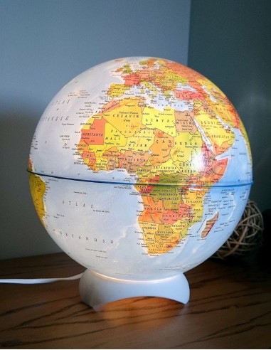 Globe Light Abajur Fiziki Küre (26 cm) - Gürbüz Yayınları