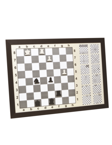 Duvara Monte Manyetik Eğitimli Satranç Tahtası (80 x 110) - ANT 151