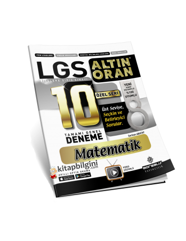 Borealis Yayıncılık LGS Altın Oran Matematik 10 Deneme (Özel Seri)