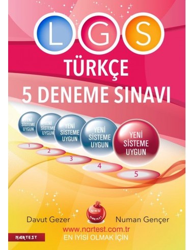 Nartest 8. Sınıf LGS 5 Türkçe Deneme Sınavı