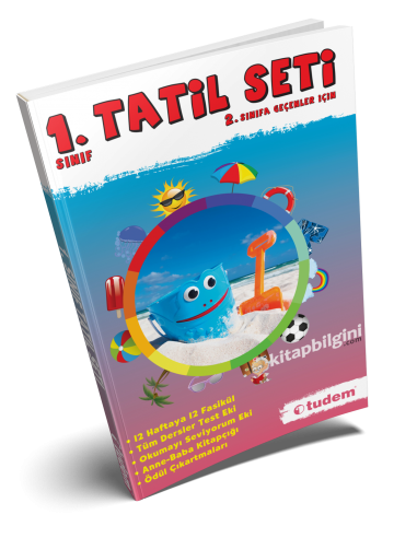 Tudem Yayınları İlkokul 1.Sınıf Tatil Seti(2.Sınıfa Geçenlere)