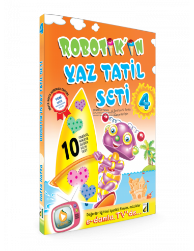 Damla Robotik'in Yaz Tatil Seti (4. Sınıf)