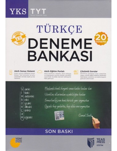 Teas Press YKS-TYT Türkçe Deneme Bankası