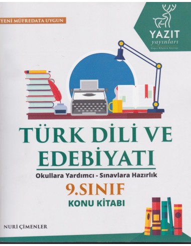 Yazıt Yayınları 9.Sınıf Türk Dili ve Edebiyatı Konu Kitabı