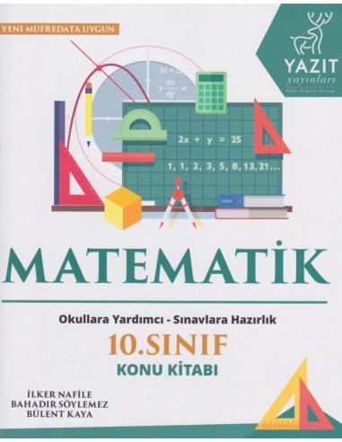 Yazıt Yayınları 10.Sınıf Matematik Konu Kitabı