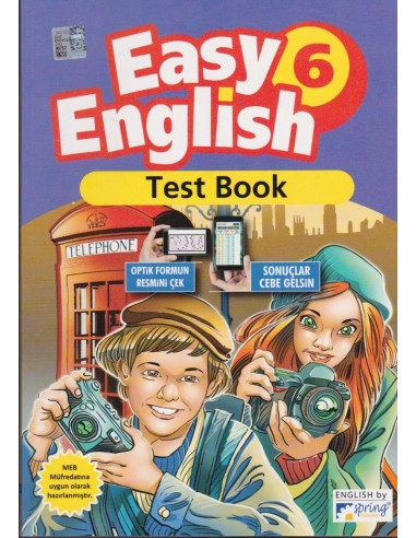 Spring Easy English Test Book 6