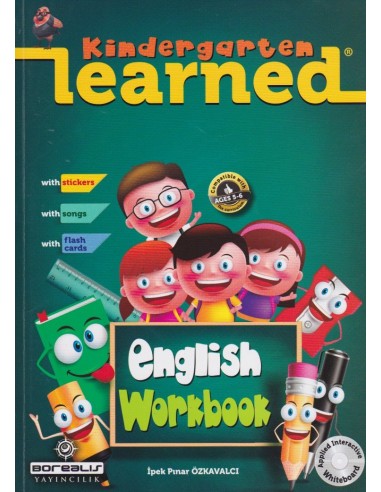 Borealıs Learned Kindergarten English Workbook