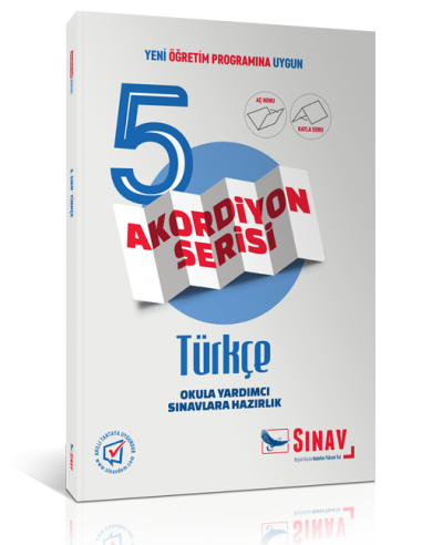 Sınav Yayınları 5.Sınıf Türkçe Akordiyon Kitap