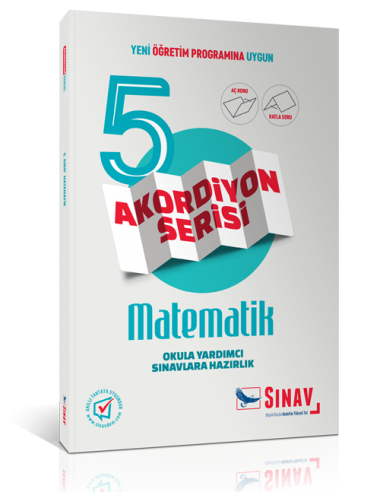 Sınav Yayınları 5.Sınıf Matematik Akordiyon Kitap