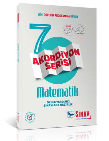 Sınav Yayınları Ortaokul 7.Sınıf Matematik Akordiyon Kitap