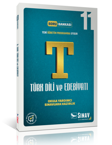 Sınav Yayınları Lise 11.Sınıf Dil ve Anlatım - Türk Edebiyatı Örnek Test Çözümlü Soru Bankası