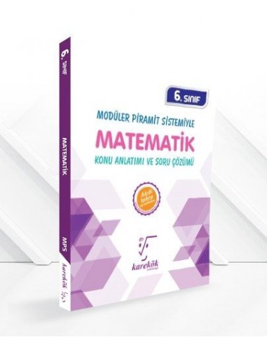 Karekök Yayınları 6.Sınıf Matematik Modüler Piramit Sistemi