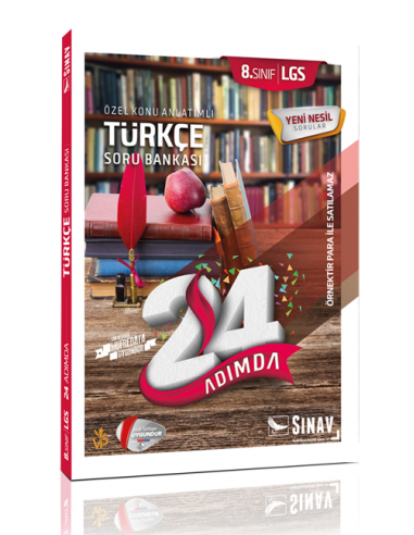 Sınav Yayınları 8.Sınıf Özel Konu Anlatımlı Türkçe Soru Bankası