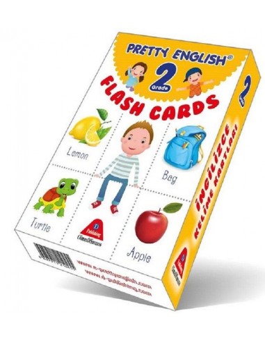 Pretty English Flash Cards - 2. Sınıf